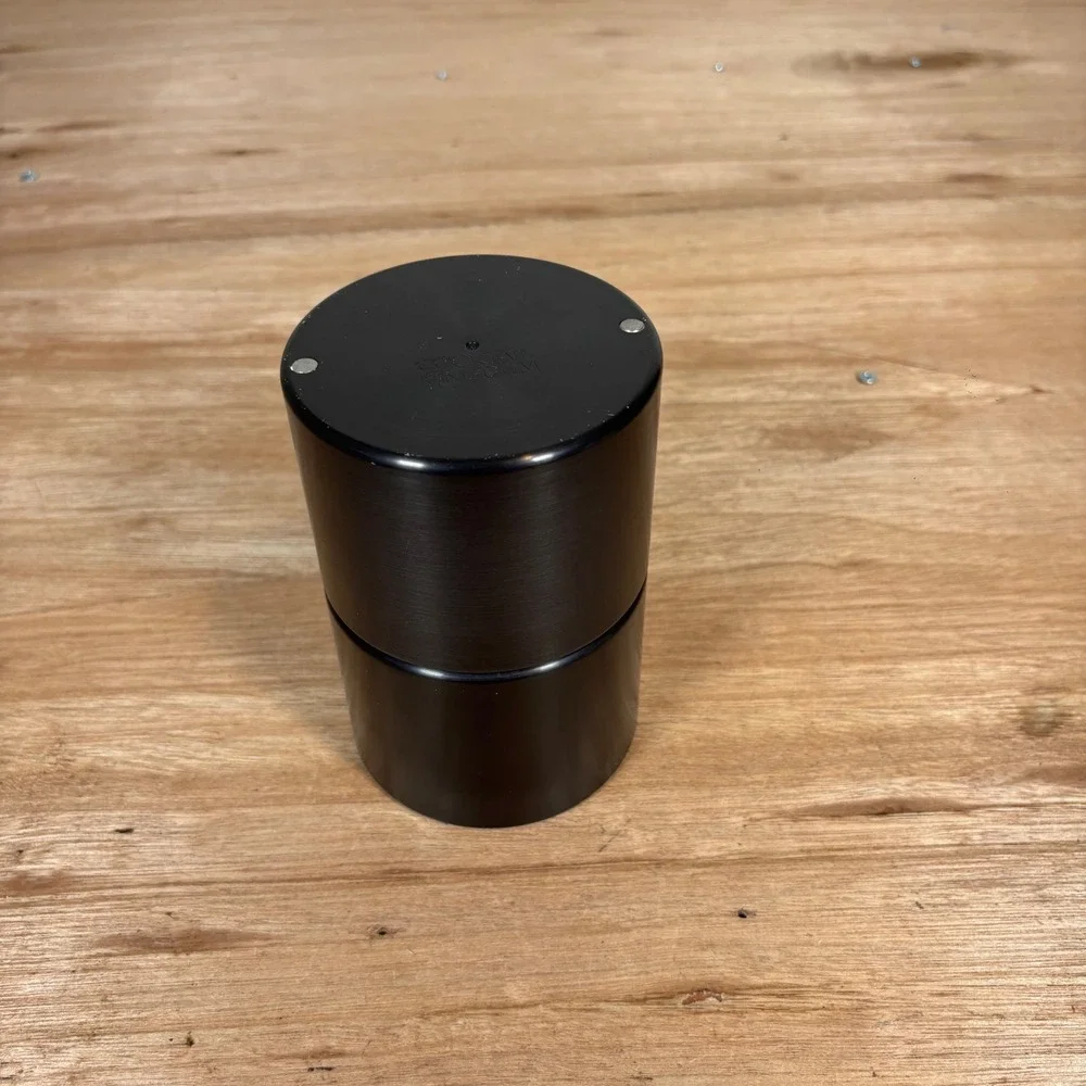 Cocktail Kingdom Professional Ice Ball Press Black Anodized Aluminum 55mm Mold